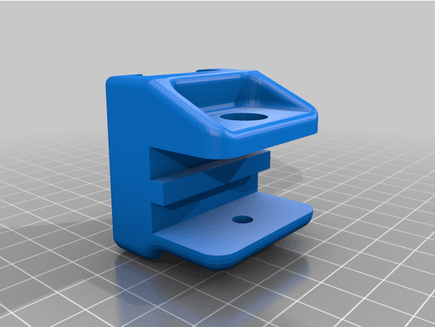 Filler filament spool holder roller 2020 extrusion mount 3d model