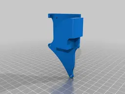 Creality Ender 3 4010/4020/5015 Fan Mount and Duct 3d model