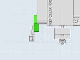 Simple Mount for DC42s Differential IR probe to the e3D Hemera 3d model