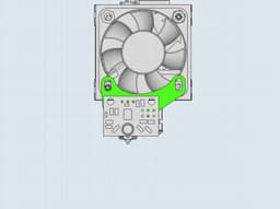 Simple Mount for DC42s Differential IR probe to the e3D Hemera 3d model