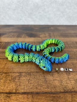 Light Up Snake Long 3d model