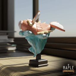 Magikarp Splash Bust 3d model