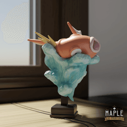 Magikarp Splash Bust 3d model