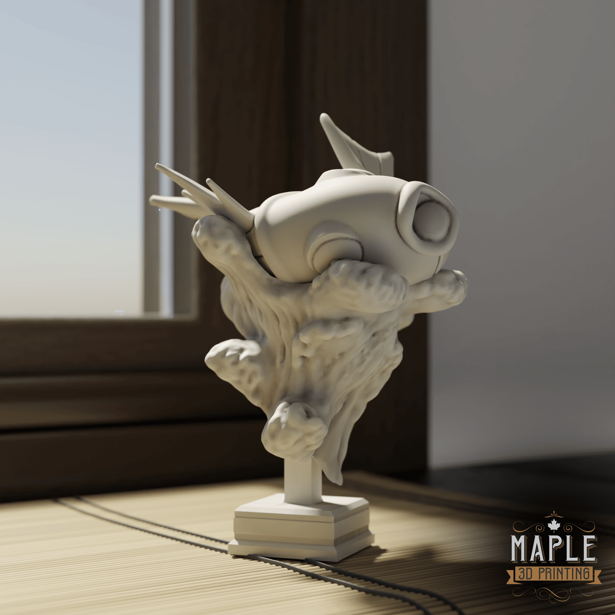 Magikarp Splash Bust 3d model