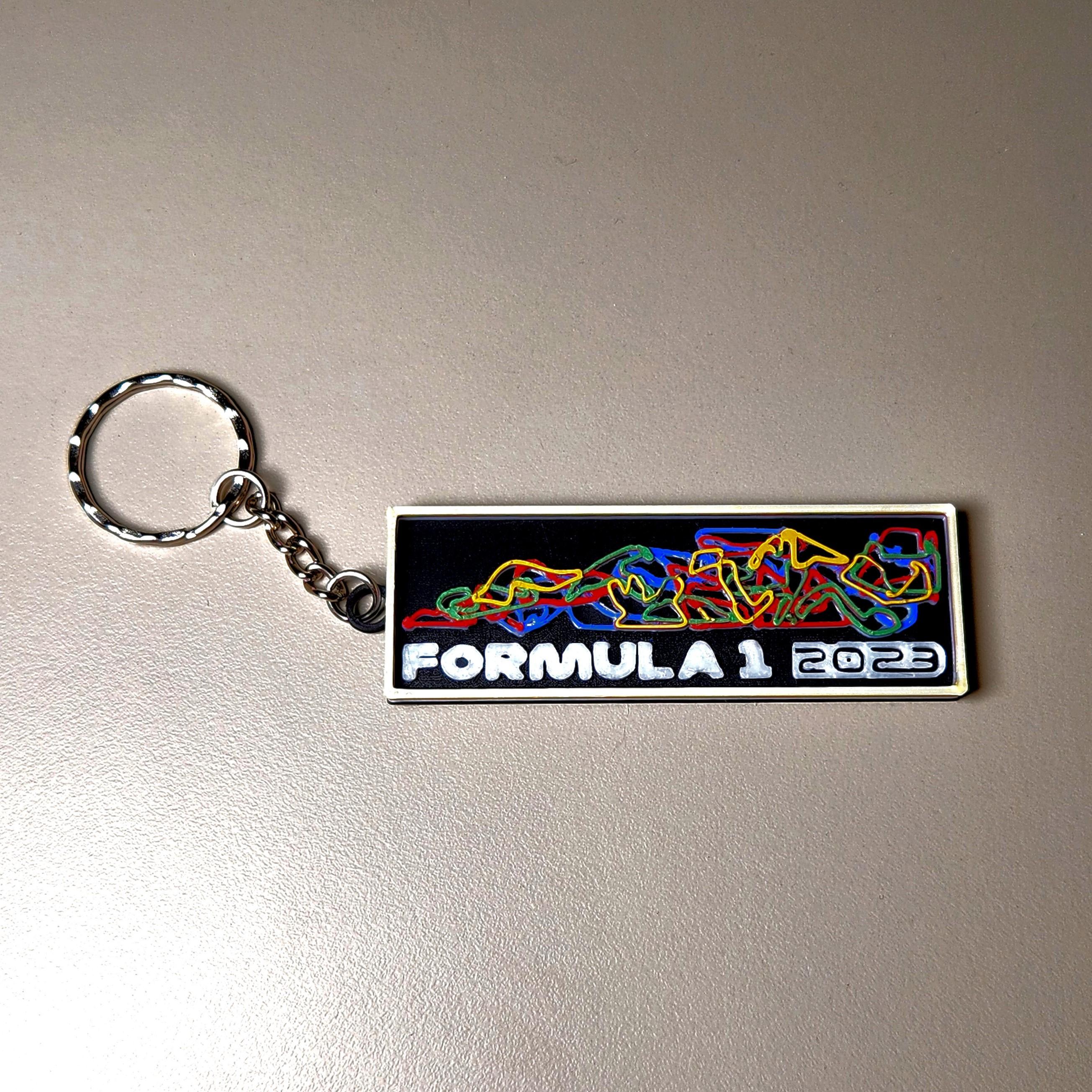 Formula One 2023 Keychain 3d model