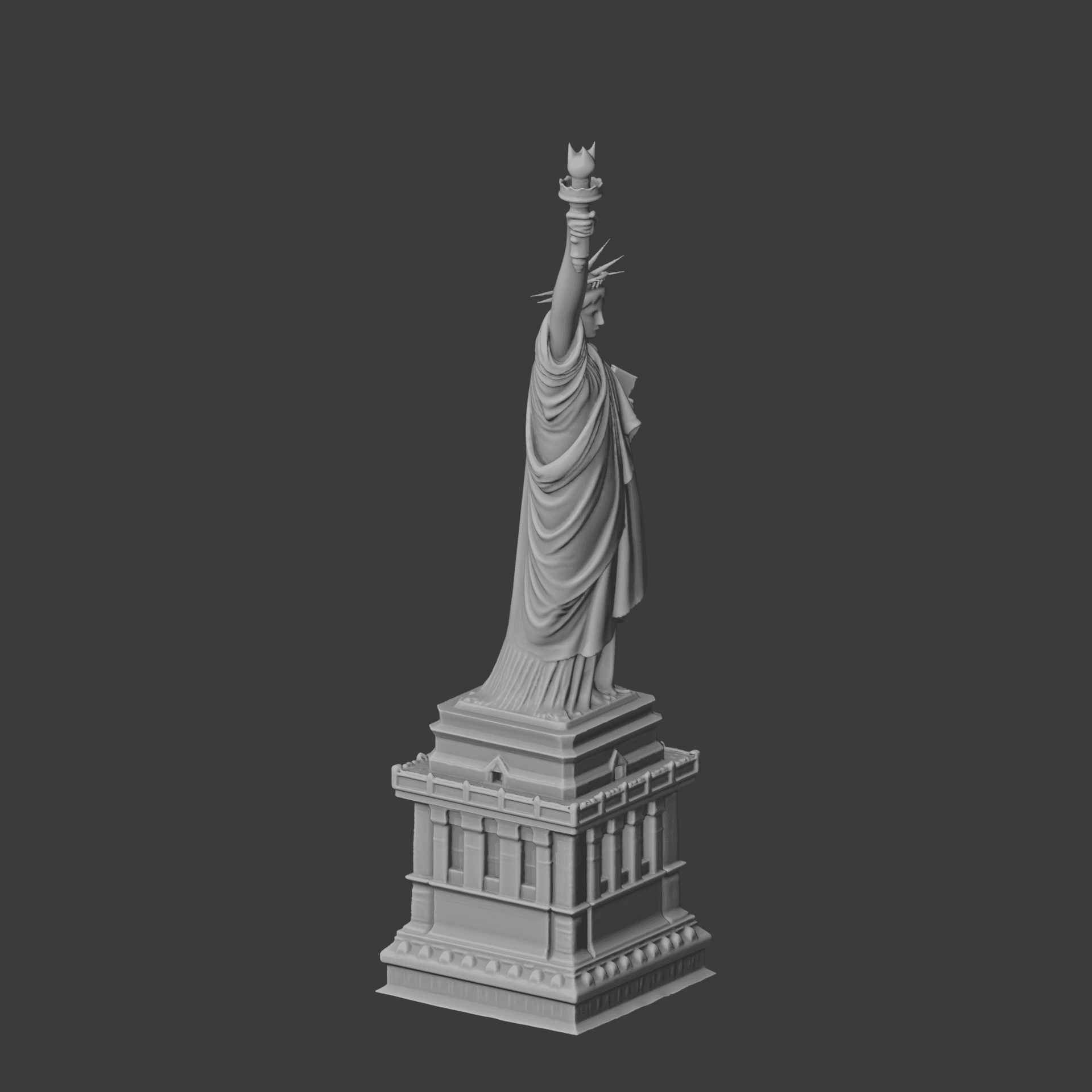Statue of Liberty 3d model