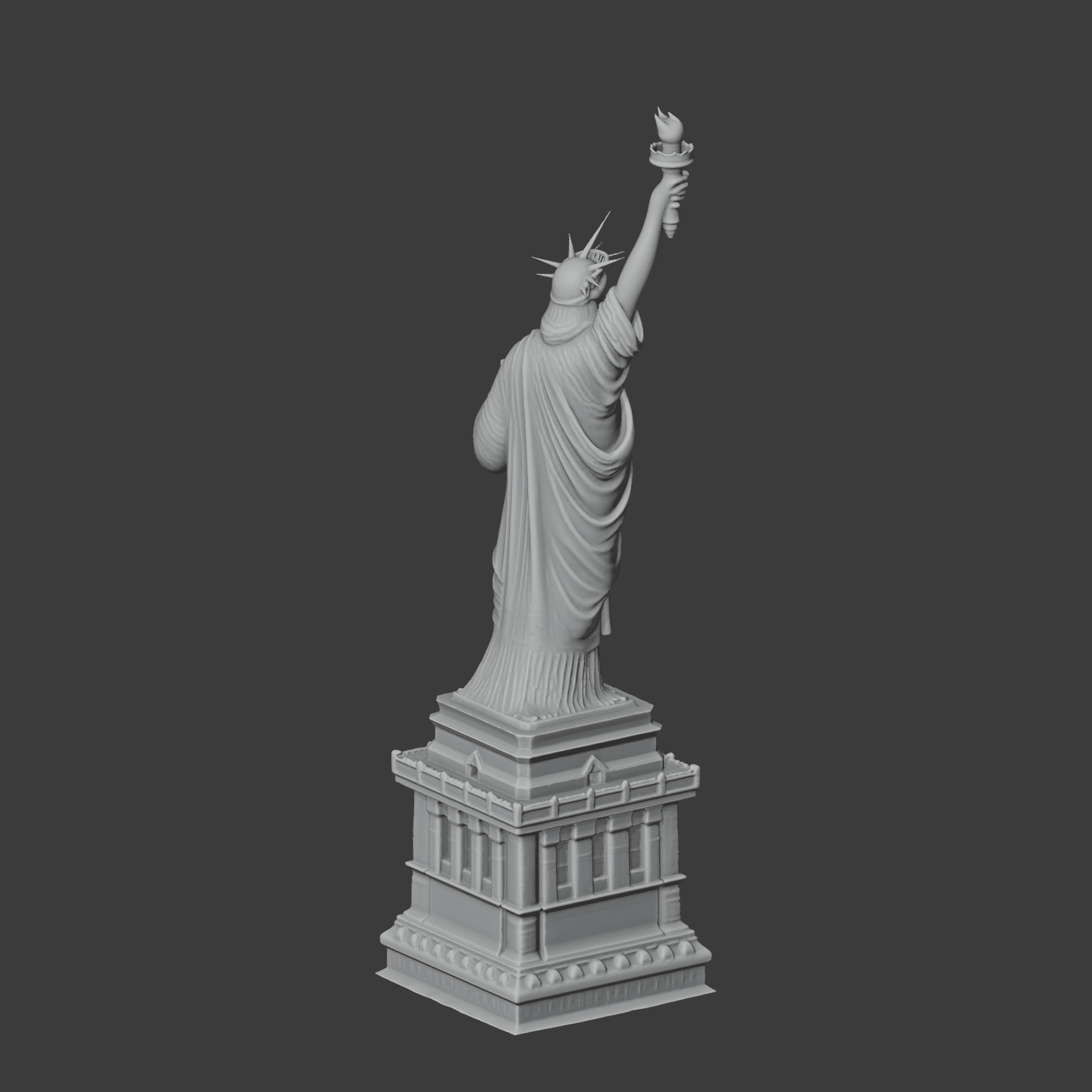 Statue of Liberty 3d model