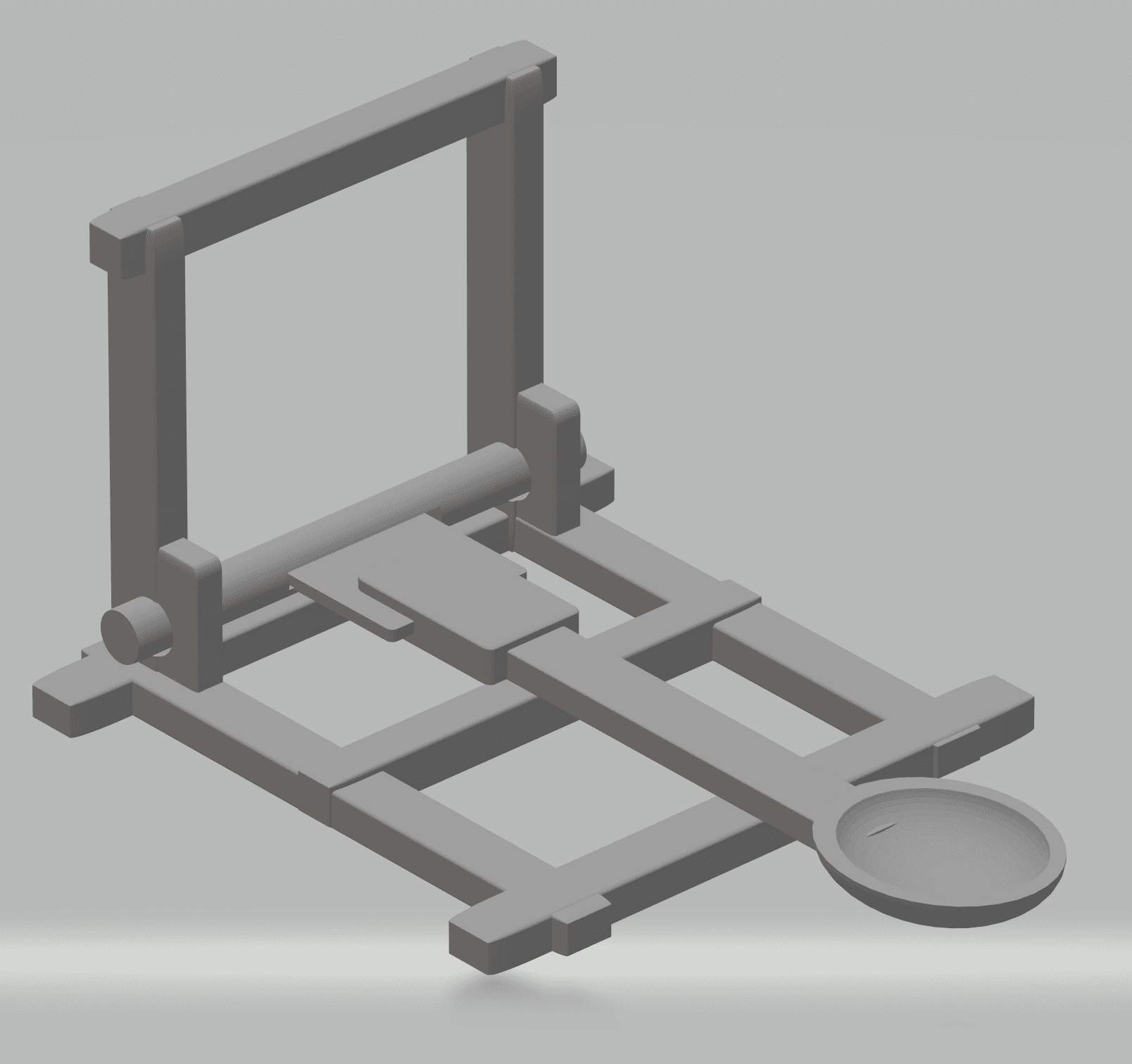 FHW: Tiny Catapult (Honor) 3d model