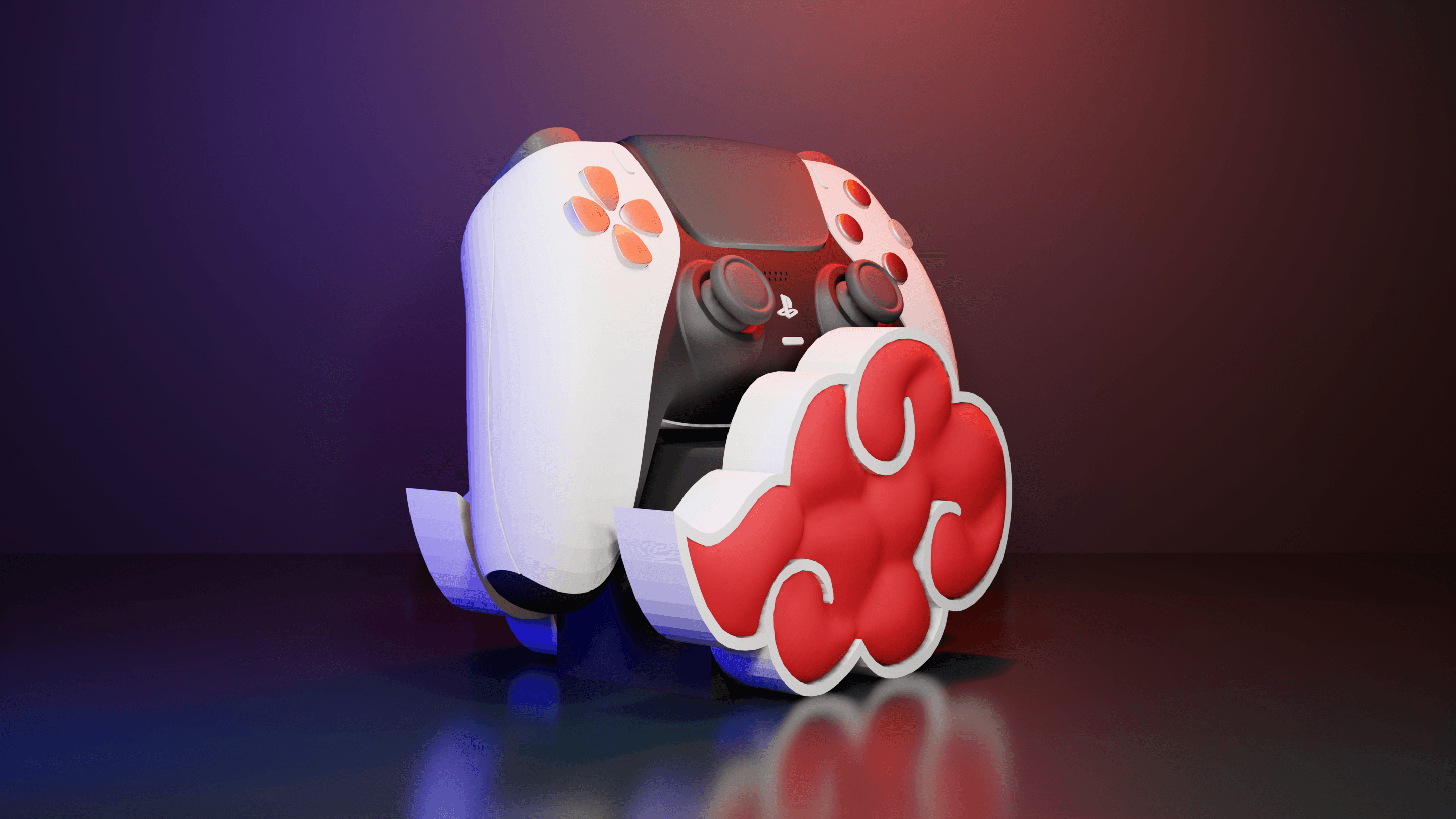Naruto Cloud Controller Holder 3d model
