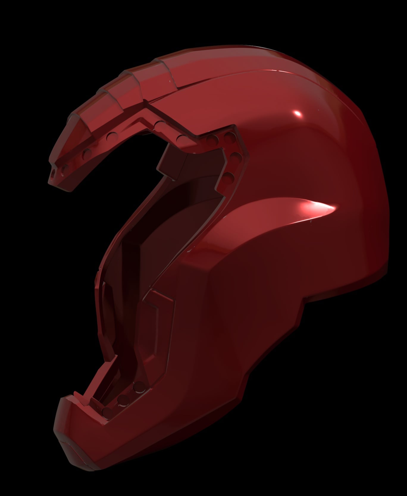 Ironman Helmet from Marvel Rivals 3d model