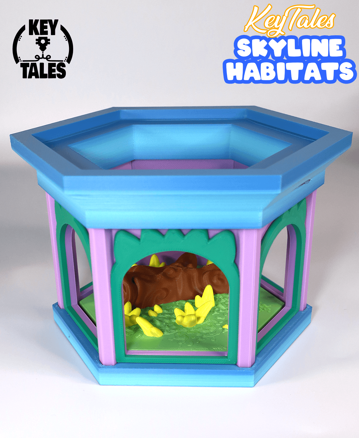 SKYLINE HABITATS! 3d model