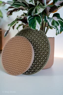 Plant Saucers Set 140mm & 170mm | Drainage Drip Trays | Support-Free Print 3d model