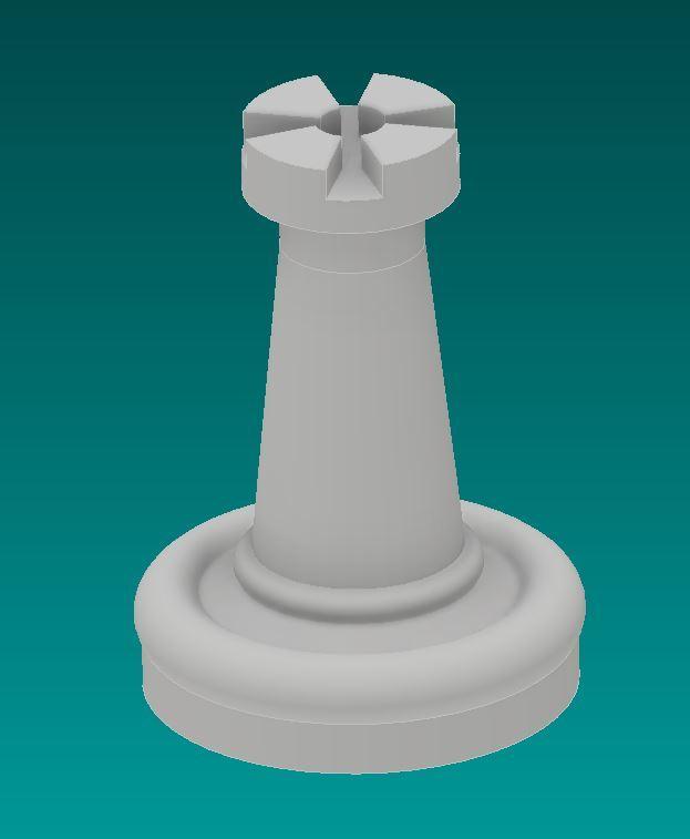 Chess Rock 3d model