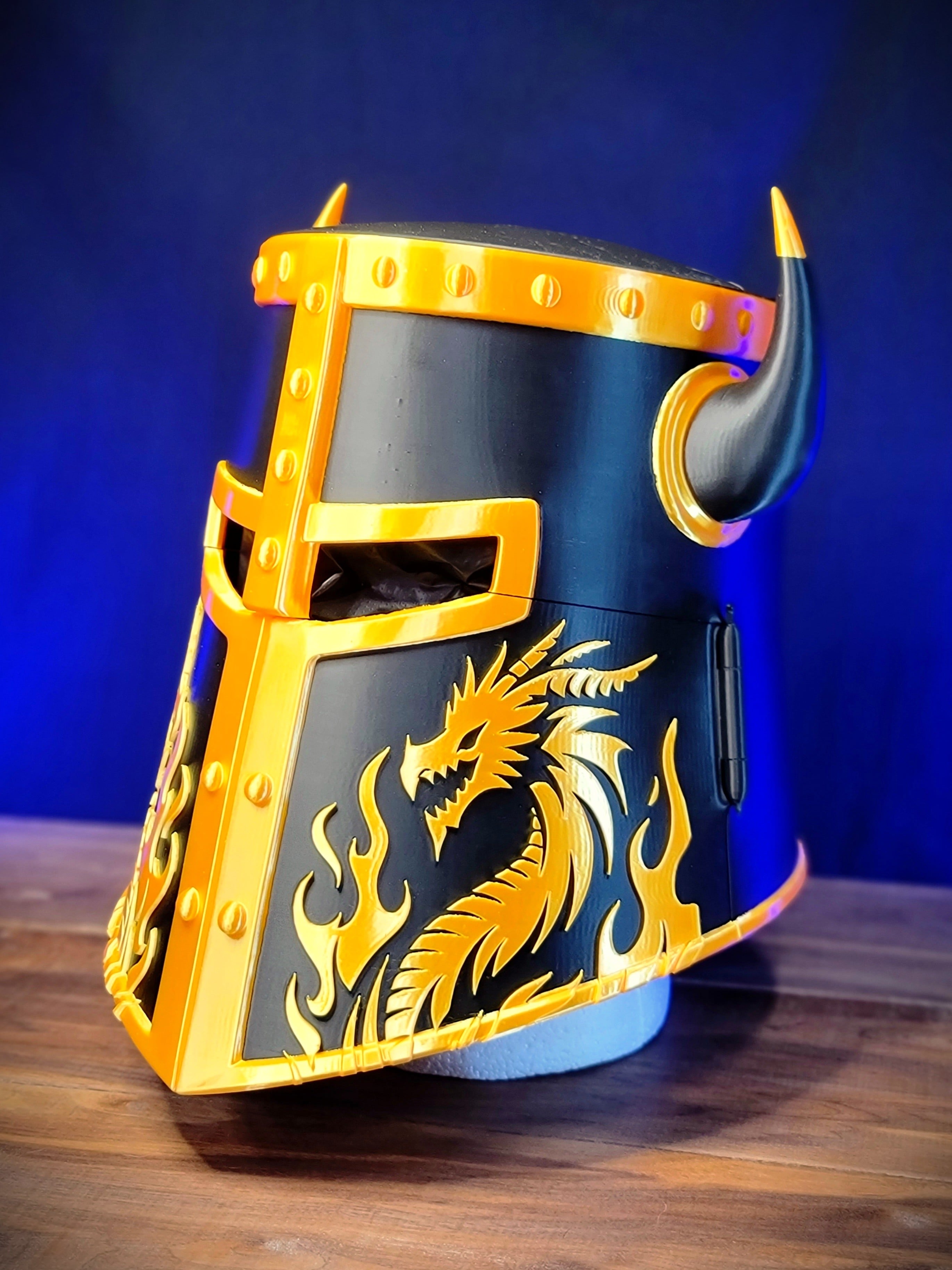 The Horned Helmet Customizable 3d model