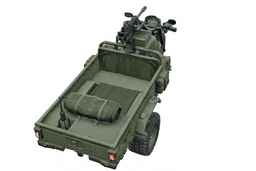 Military Tactical Trike Bike 3D Model 3d model
