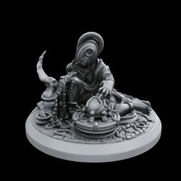 Mystic Fortune teller 3d model