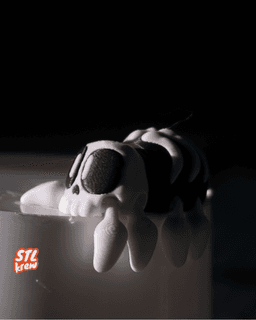 Halloween spider skull edition - articulated legs 3d model