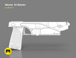 Westar 35 blaster 3d model