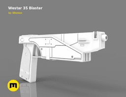 Westar 35 blaster 3d model