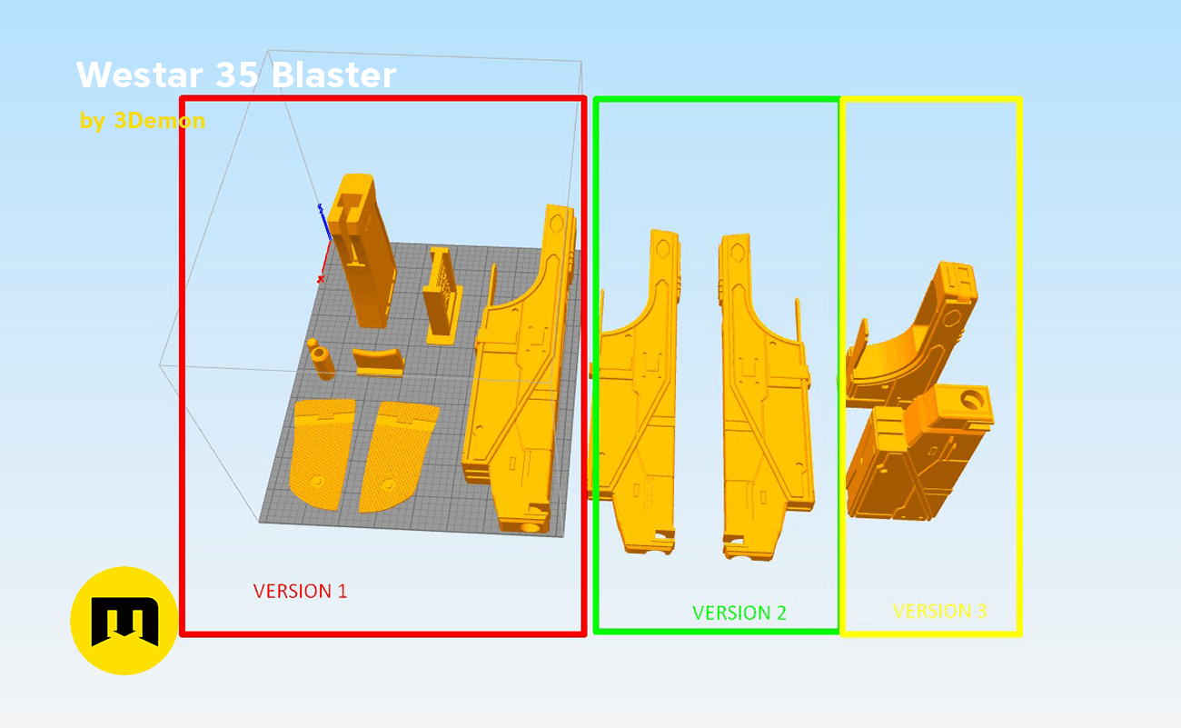 Westar 35 blaster 3d model