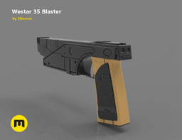 Westar 35 blaster 3d model