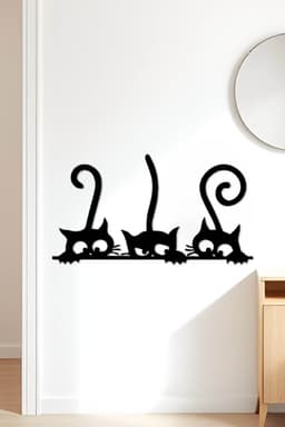 Cat Wall Art, Wall Decor, Home Decor 3d model
