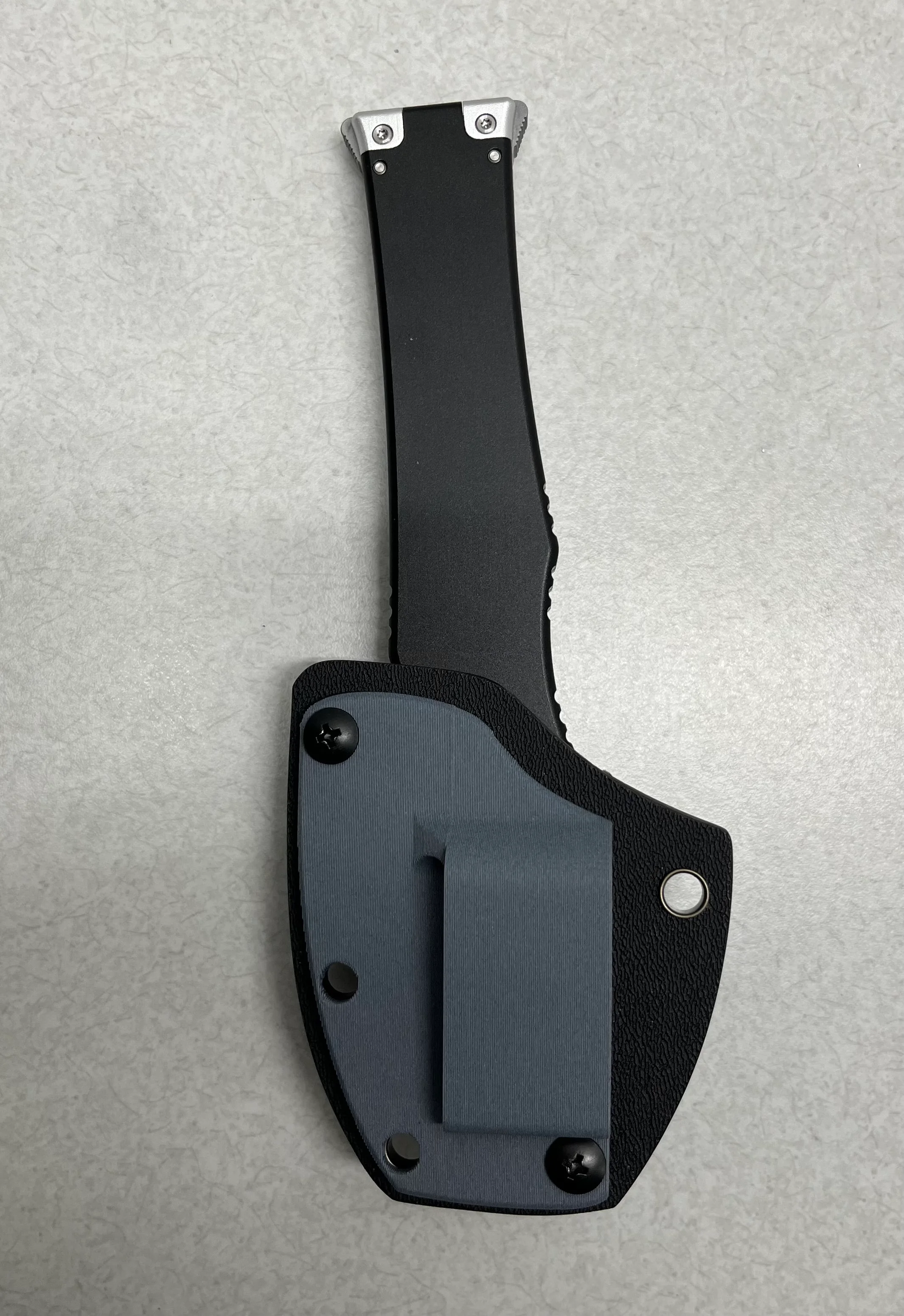 Custom 3D-Printed Clip for Linos Kydex Tek Lok Sheath – Fits Microtech Halo VI OTF Knife 3d model