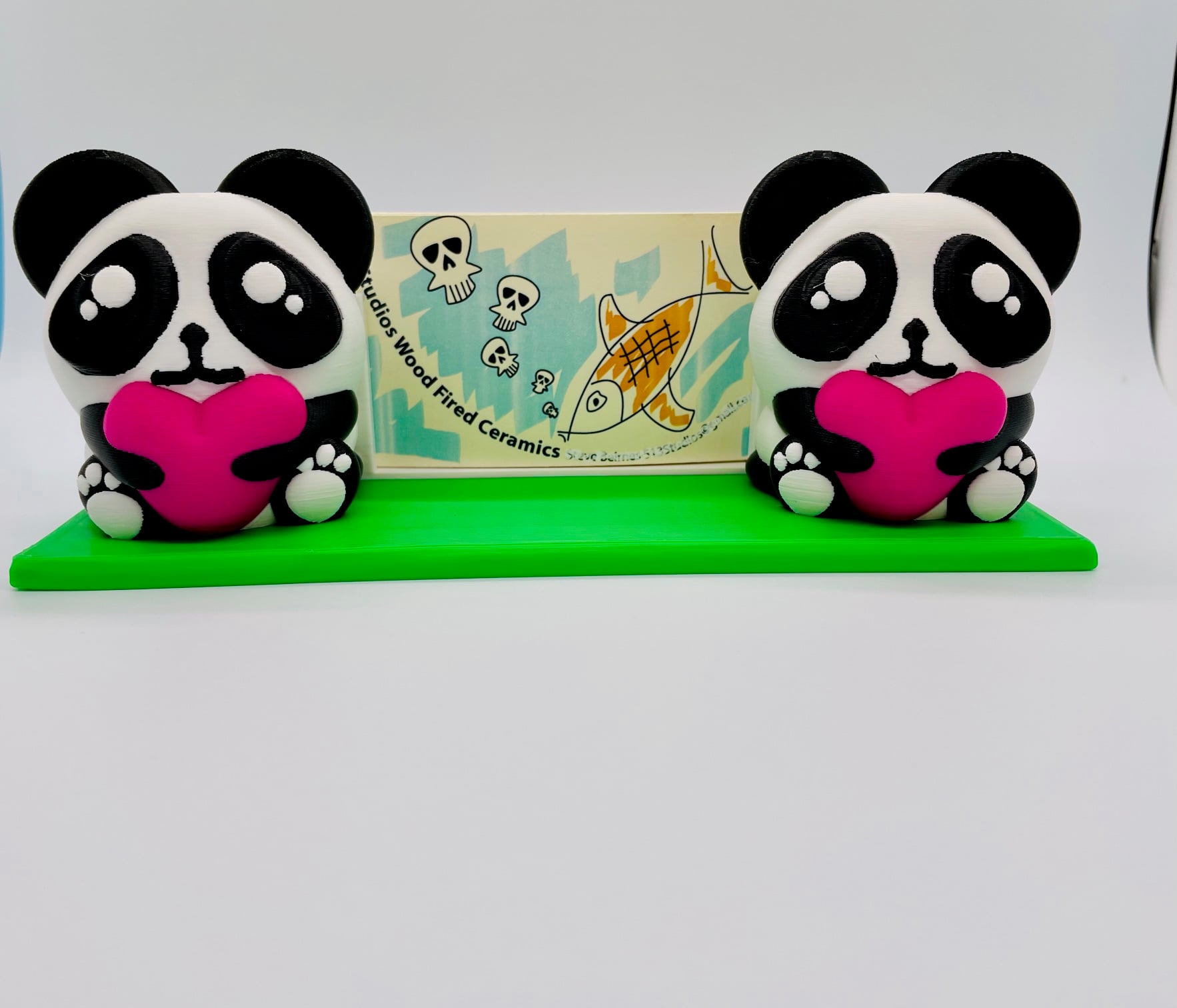 Panda Business Card Holder 3d model