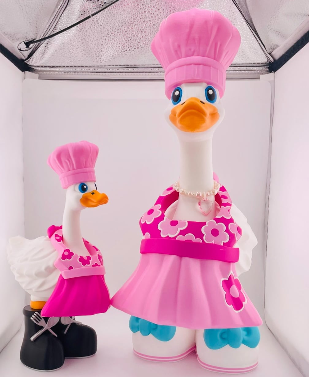 Chef Goose Gear for Porch Goose 3d model