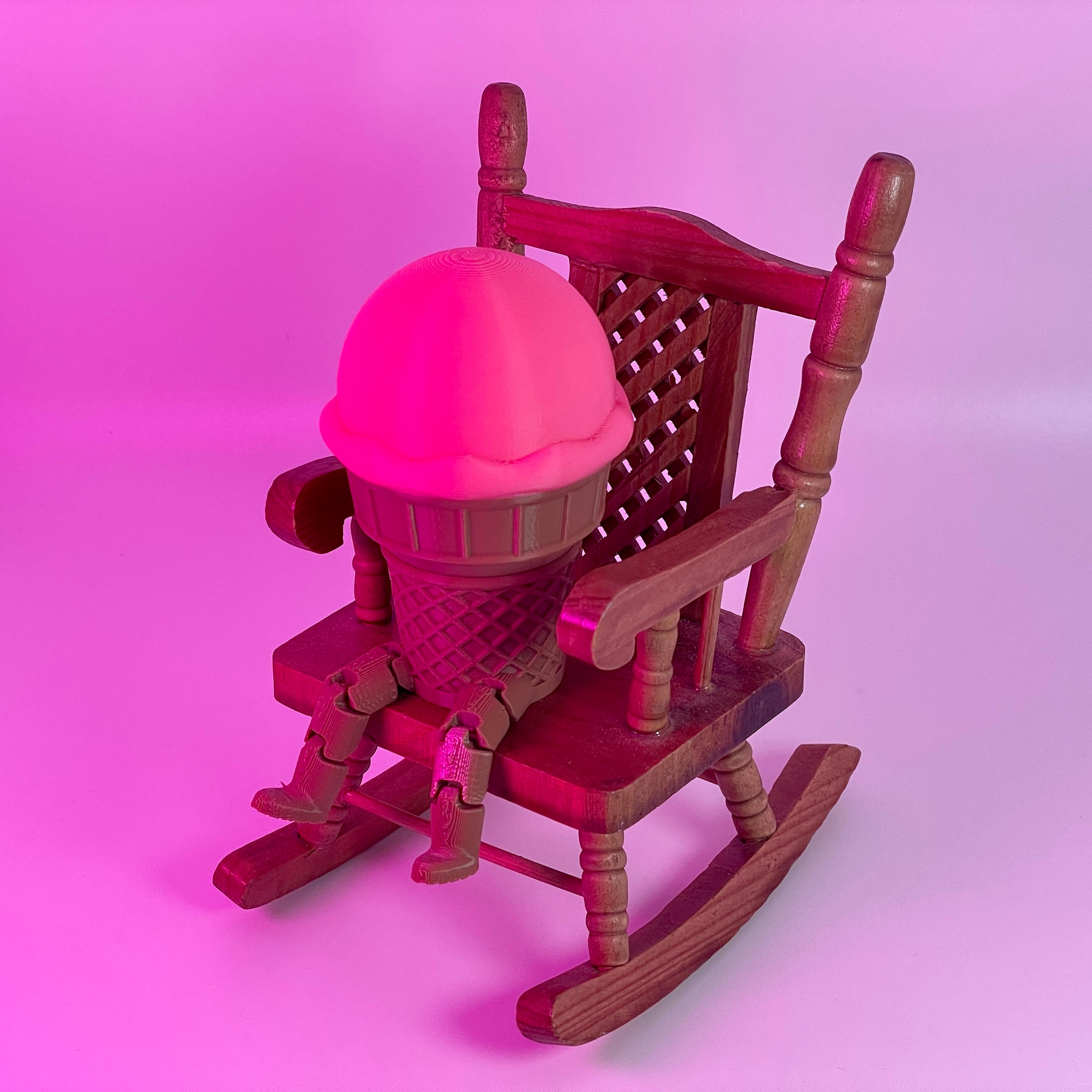 Ice Cream Dude 3d model