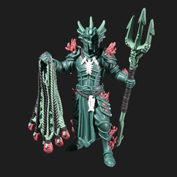 Iris and Orin - Abyssal Net Caster STL - Sunken Coral Cult 3d model