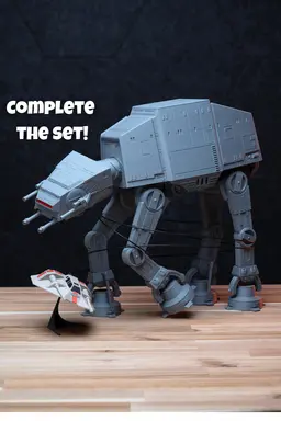 AT-AT - Star Wars Kit | No Supports, No AMS, No Glue 3d model