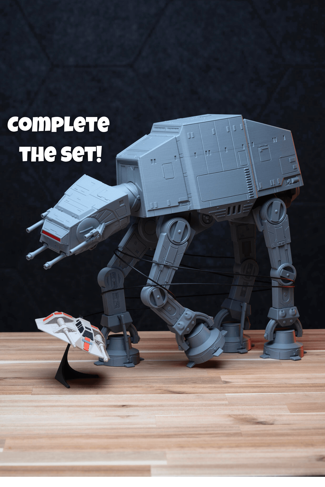 AT-AT - Star Wars Kit | No Supports, No AMS, No Glue 3d model