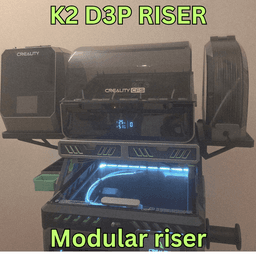 Creality K2 - D3P riser 3d model