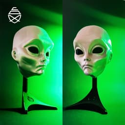 Alien Wall 3d model