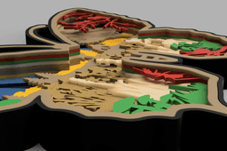The Butterfly 3d model