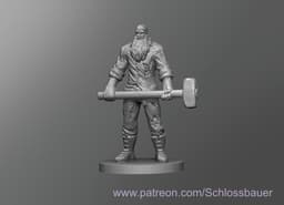 Zombie Father 3d model