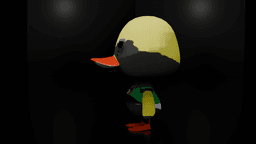 Printable 3D Duck Model STL File for Toy Decoration or Display Low-poly 3D print model 3d model