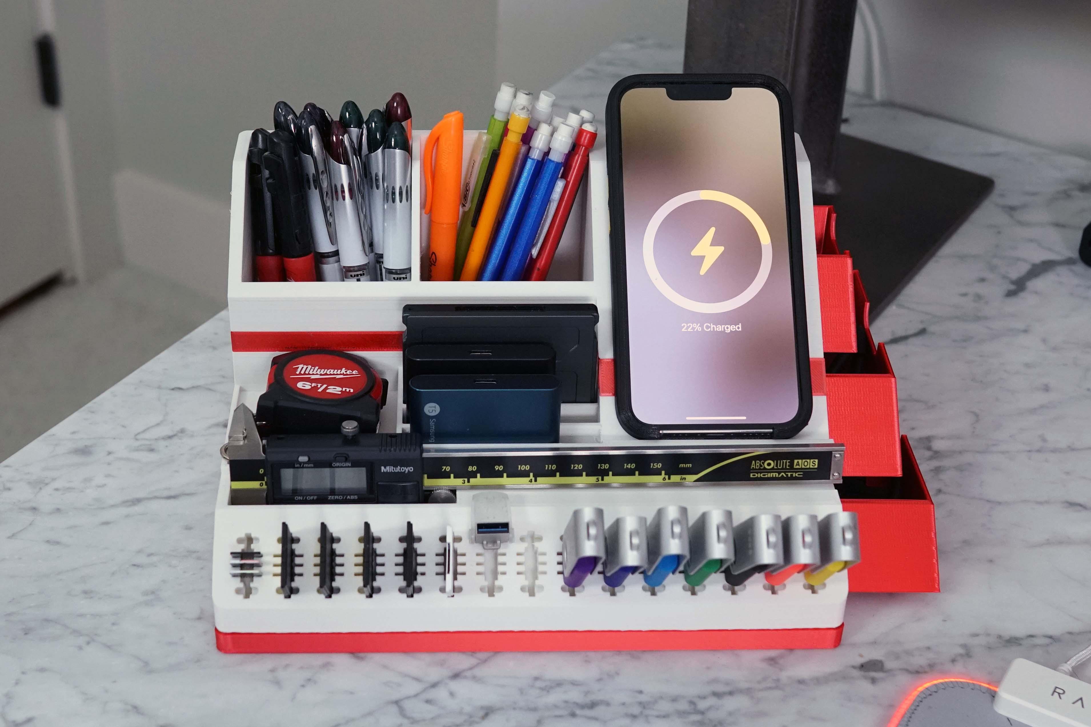 Engineer's Desk Organizer 3d model