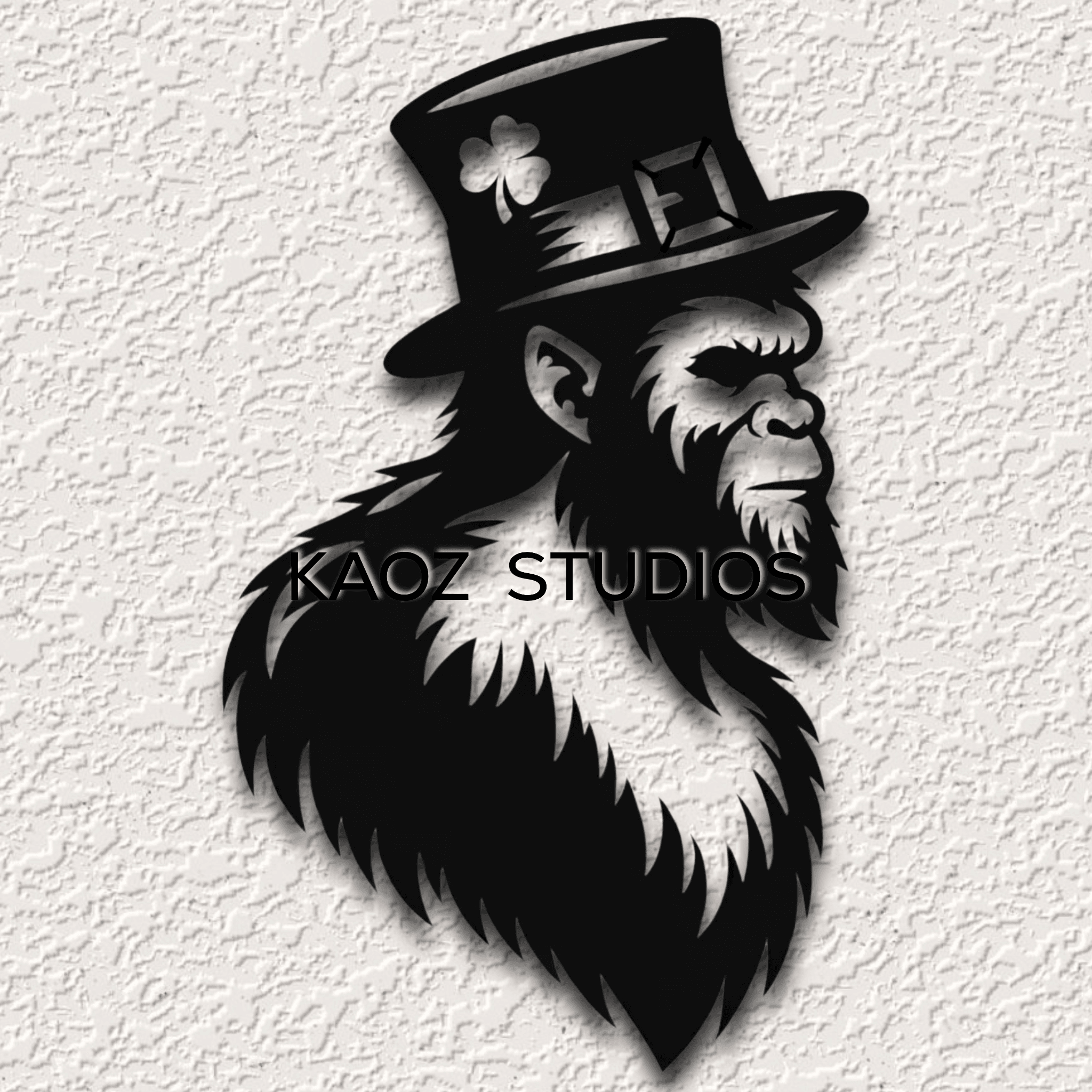 big foot wall art bigfoot wall decor st patricks day decoration 3d model