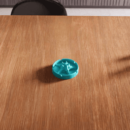 Topographic Mountain Range Decorative Ashtray 3d model