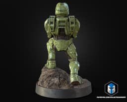 Master Chief Controller Holder - 3D Print Files 3d model