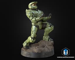 Master Chief Controller Holder - 3D Print Files 3d model