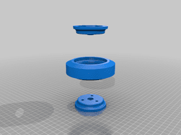 Transportrad 100 RD für Handwagen 3d model