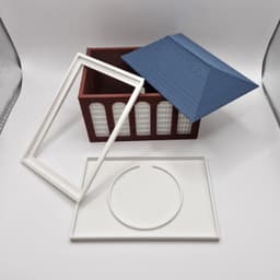 The Greenhouse - Light up building (Bambu Lamp Kit) 3d model
