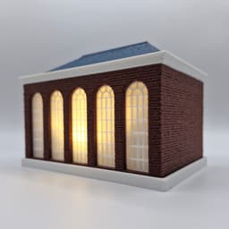 The Greenhouse - Light up building (Bambu Lamp Kit) 3d model