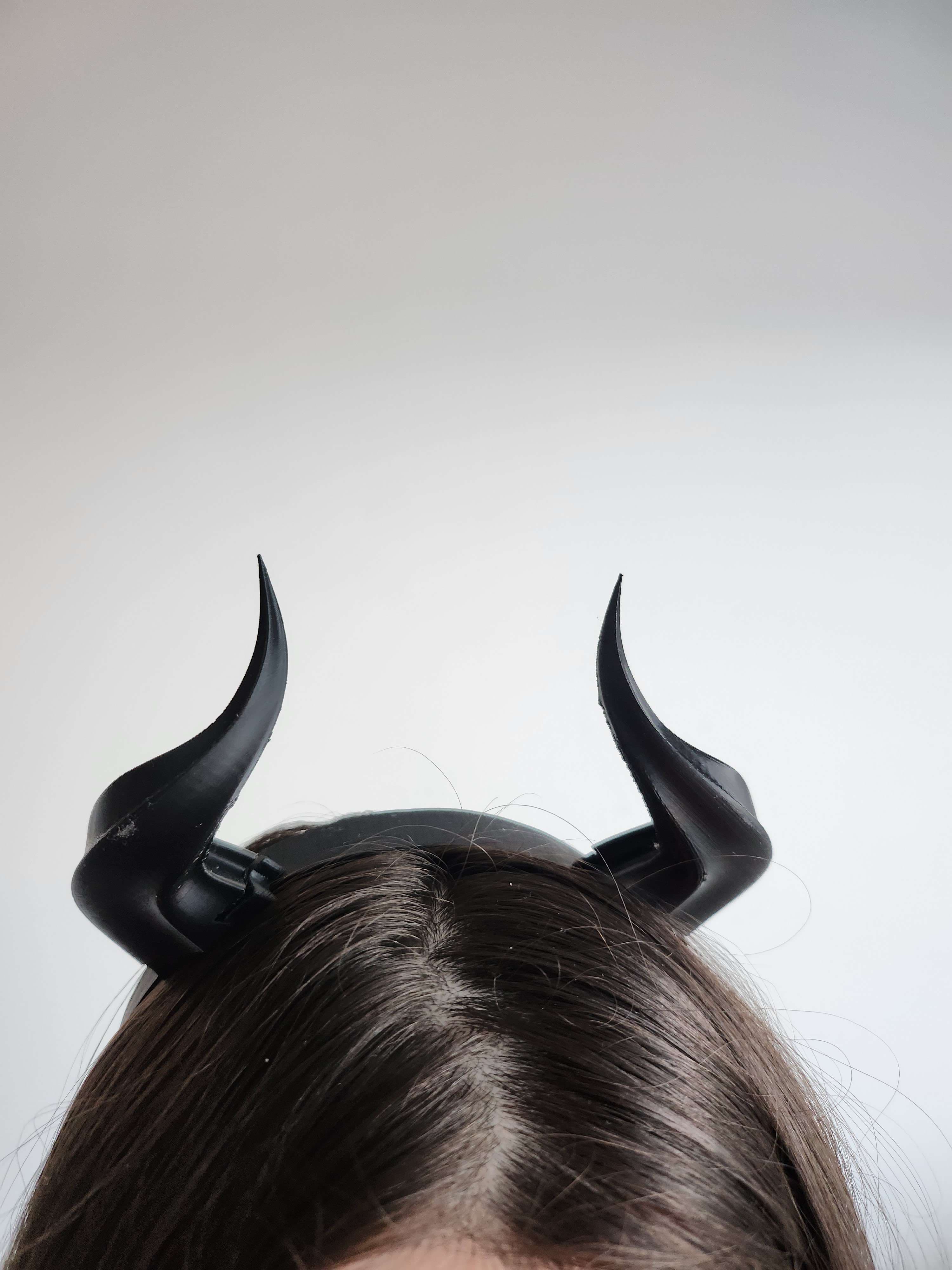 13 Devil Horns, Dragon Horns, Succubus Horns Mega Bundle! Headbands, Multiple Versions 3d model