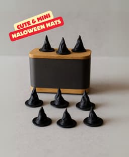 CUTE & MINI HALLOWEEN HATS / WITCH HATS 3d model