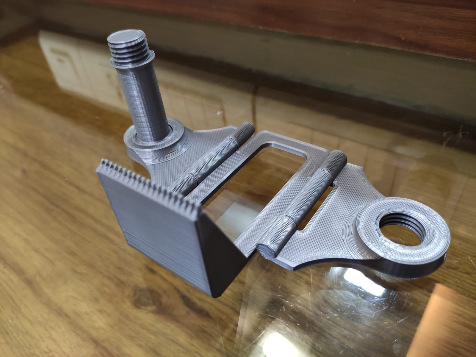 Print-in-Place Tape Holder 3d model