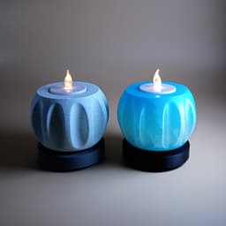 Fidget Spinner Tealight 9 3d model